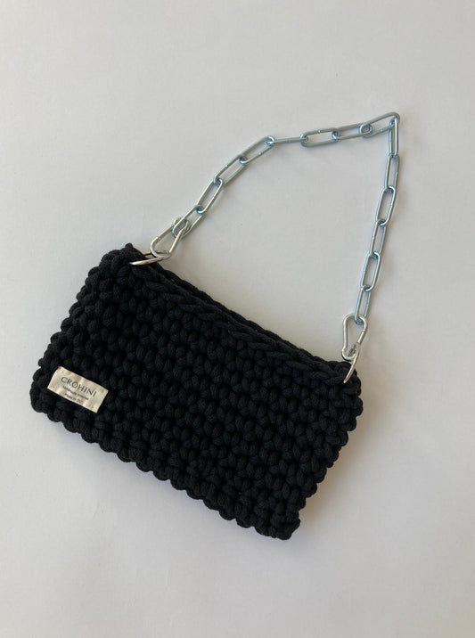 Black Crochet Bag - Mini JOE