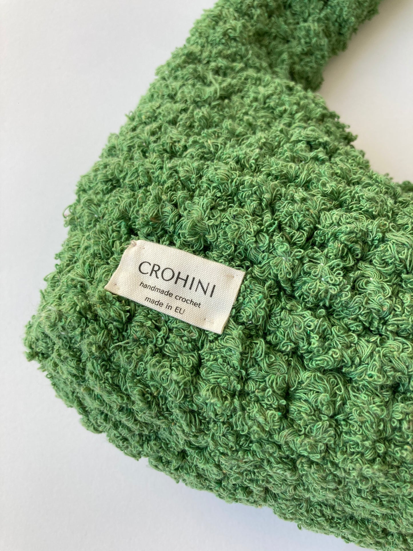 Green Towel Crochet Bag - LIINA