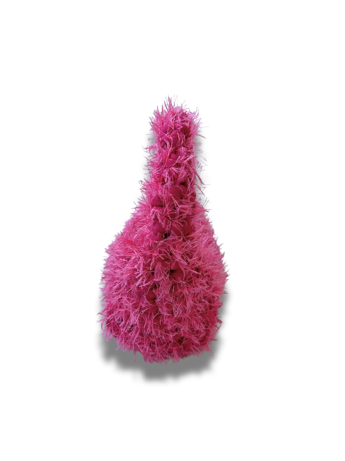 Hot pink crochet bag mini LIINA
