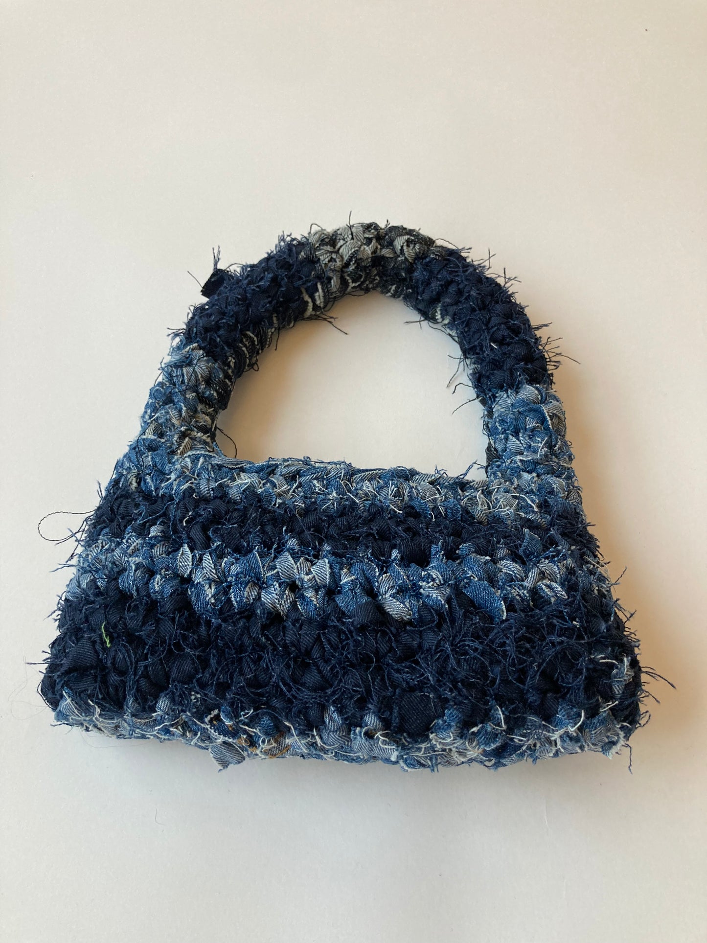 Up-cycled Blue Denim Bag - Small LIINA