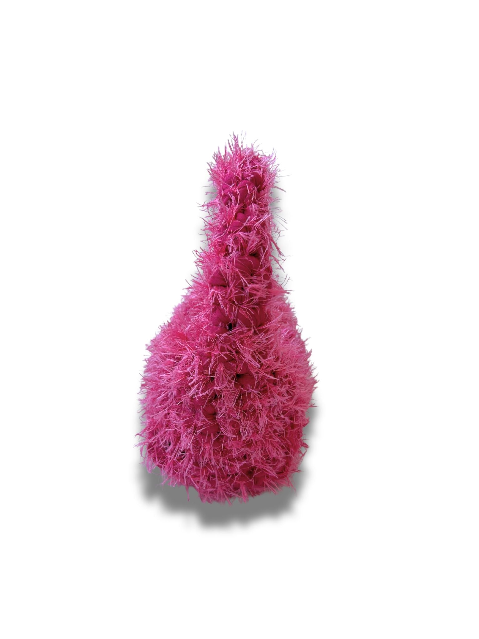 Hot pink crochet bag mini LIINA