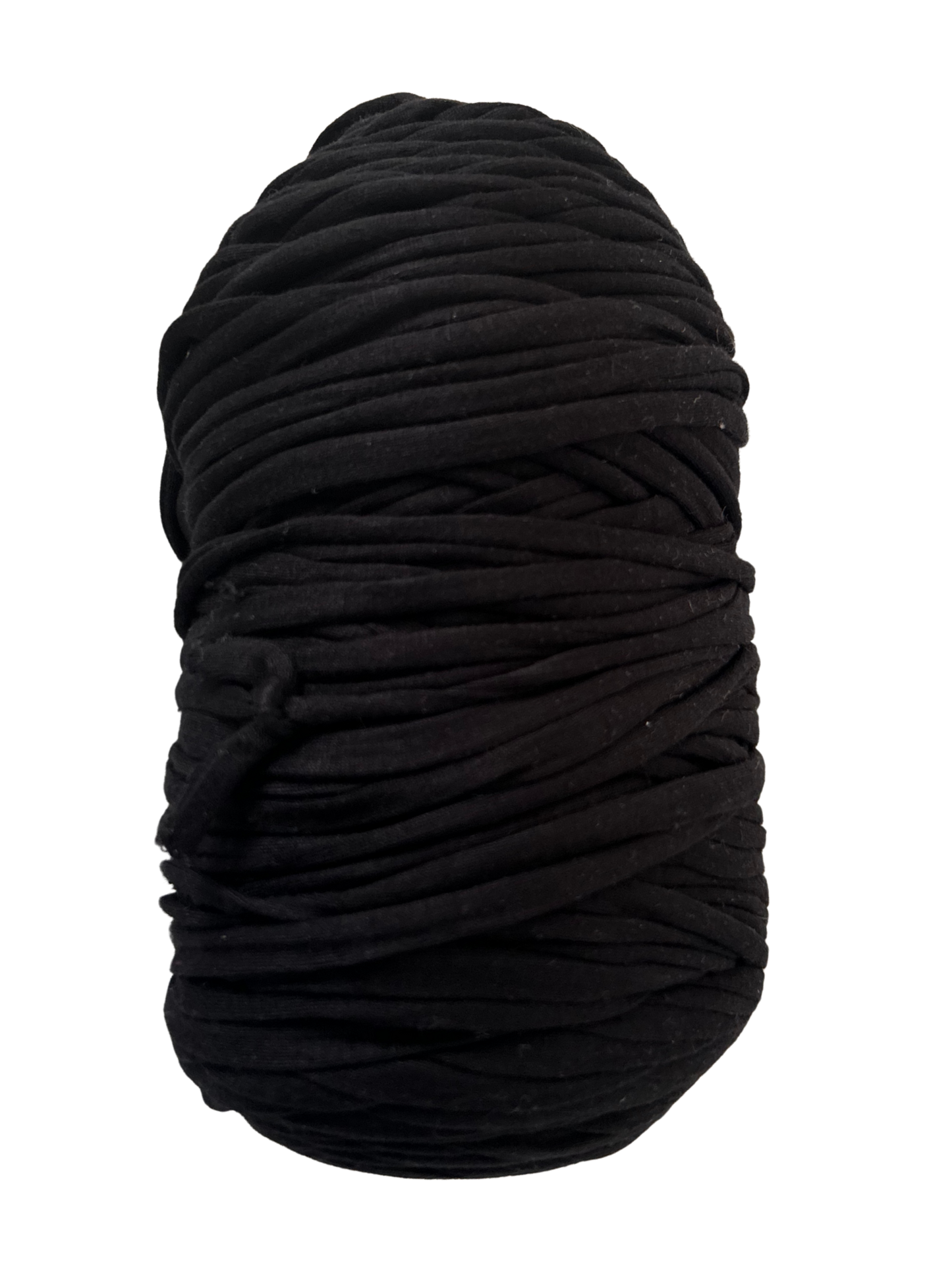 Black Tshirt Yarn - Recycled
